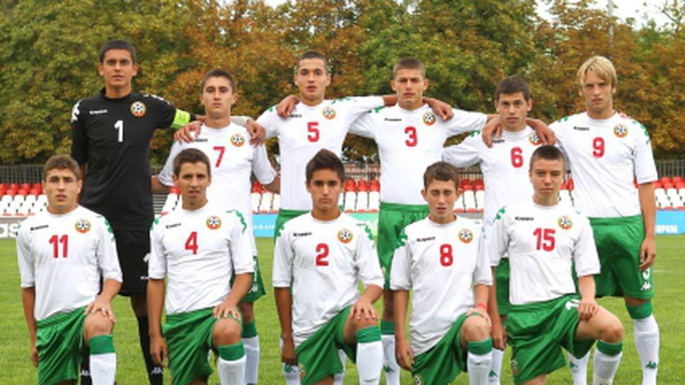 Юношите до 16 години направиха реми с германски аматьори