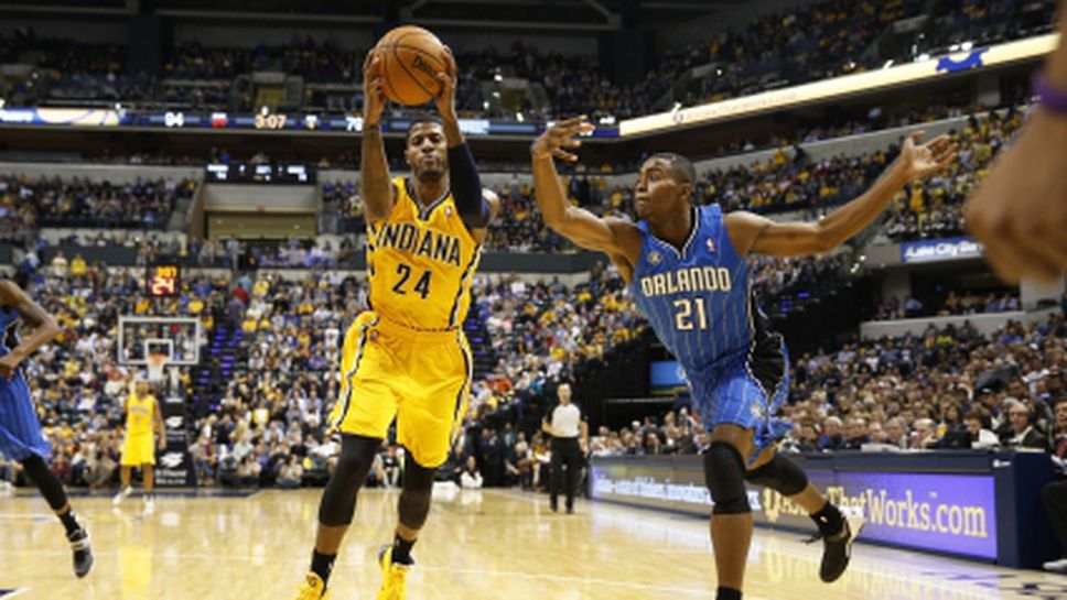 Победно начало за Пол Джордж и Индиана