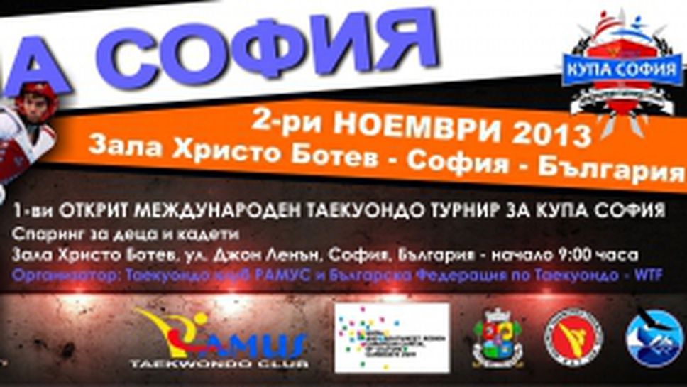 Международен турнир за деца по таекуондо в чест на Деня на народните будители