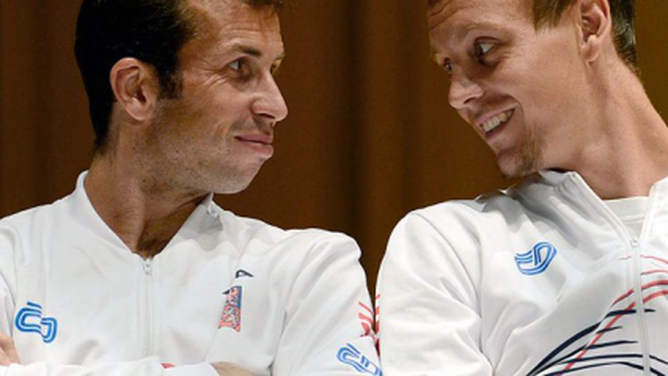 Бердих и Щепанек ще защитават титлата на Чехия на финала за "Купа Дейвис"