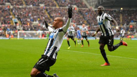 Нюкасъл охлади амбициите на Моуриньо и засега спря Челси по пътя към върха (видео)