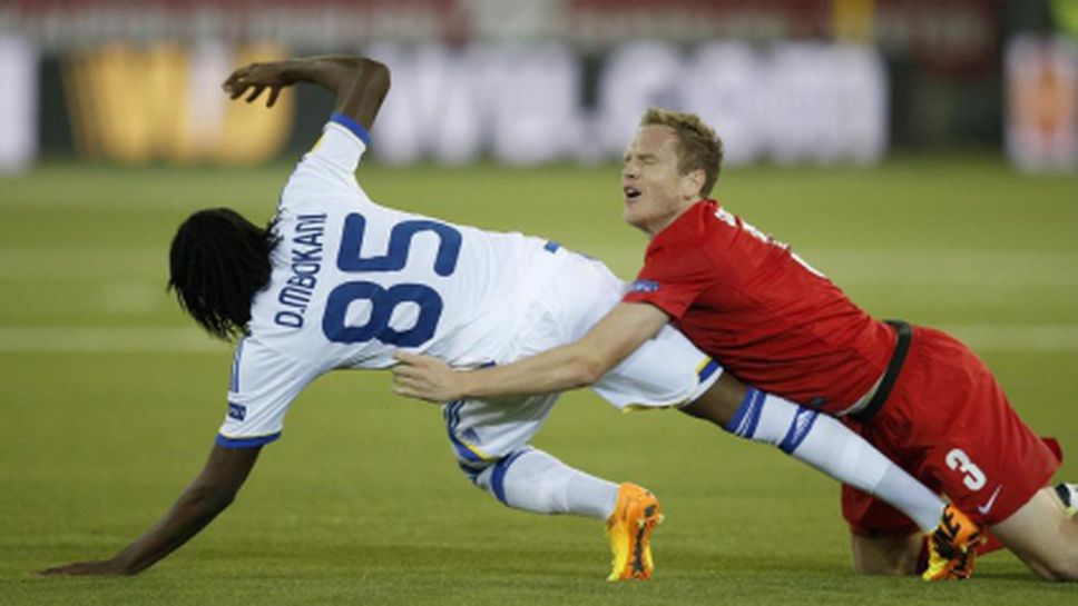 Ранен червен картон не спря Динамо (Киев) за победа (видео)