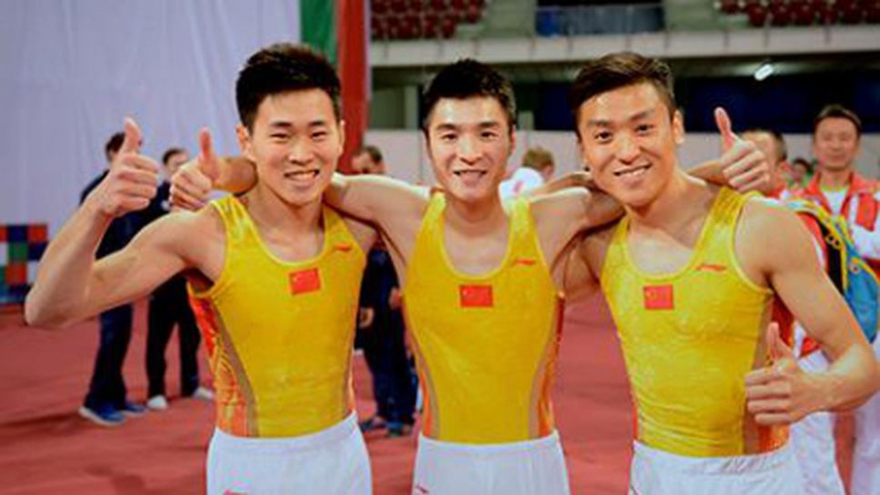 Великобритания и Китай със злато от световното по батут в София