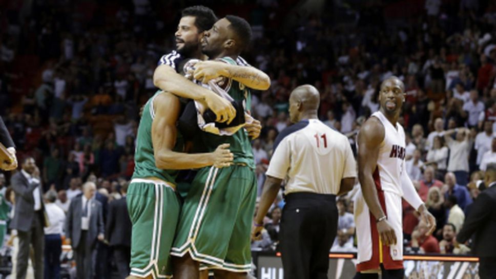 Бостън победи драматично Маями