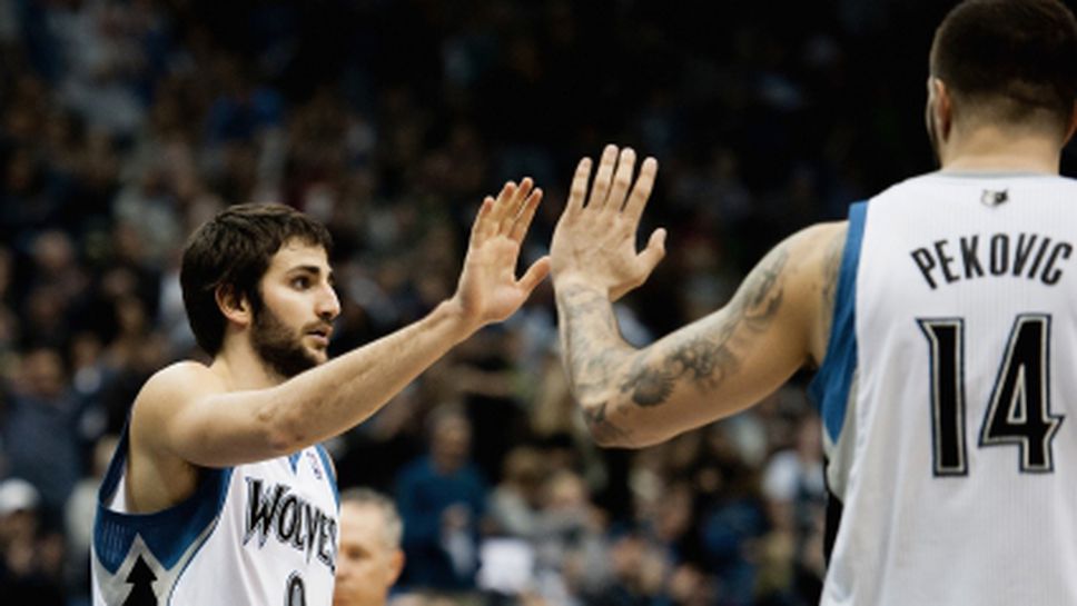 Минесота прекъсна черна серия срещу Лейкърс