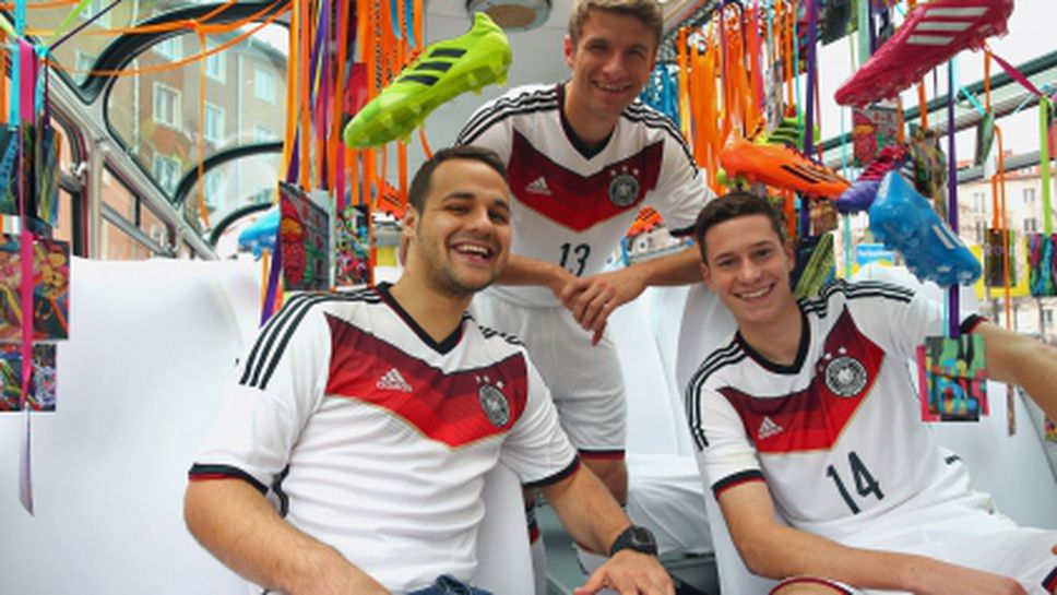 Ето как изглеждат екипите на Германия за Мондиал 2014 (снимки)