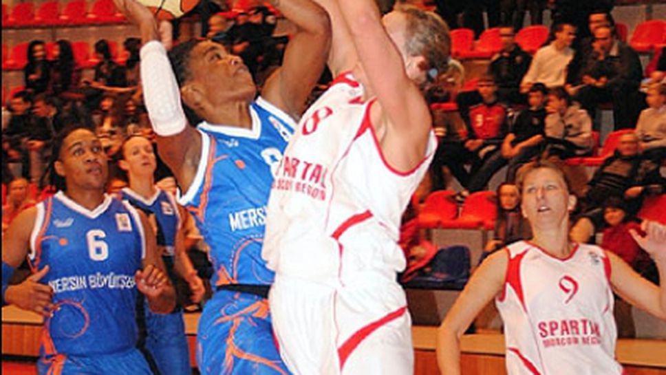 Мерсин постигна втора поредна победа в група "В" на турнира "Еврокъп"