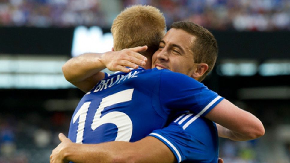 Азар съветвал съотборник да напусне Челси