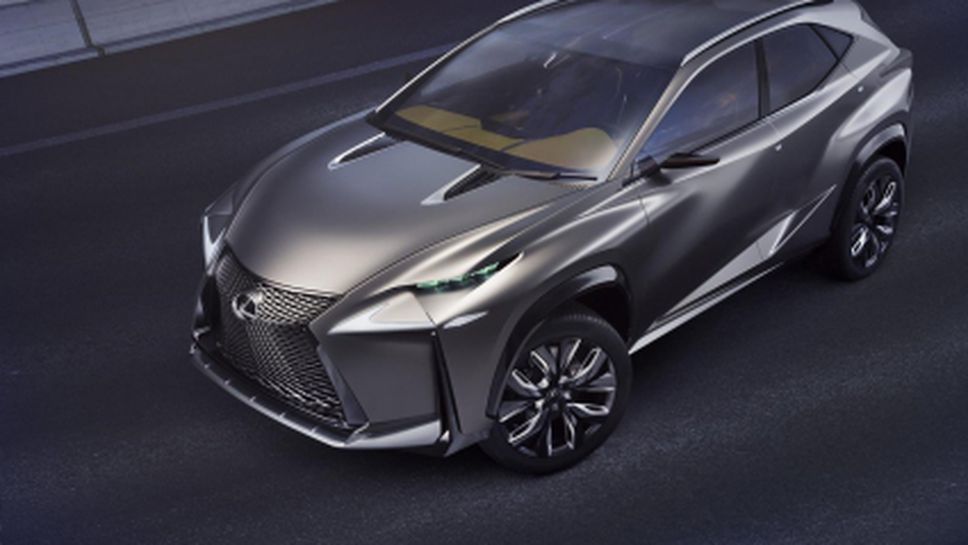 Lexus представиха LF-NX Turbo и първия си турбо бензинов двигател