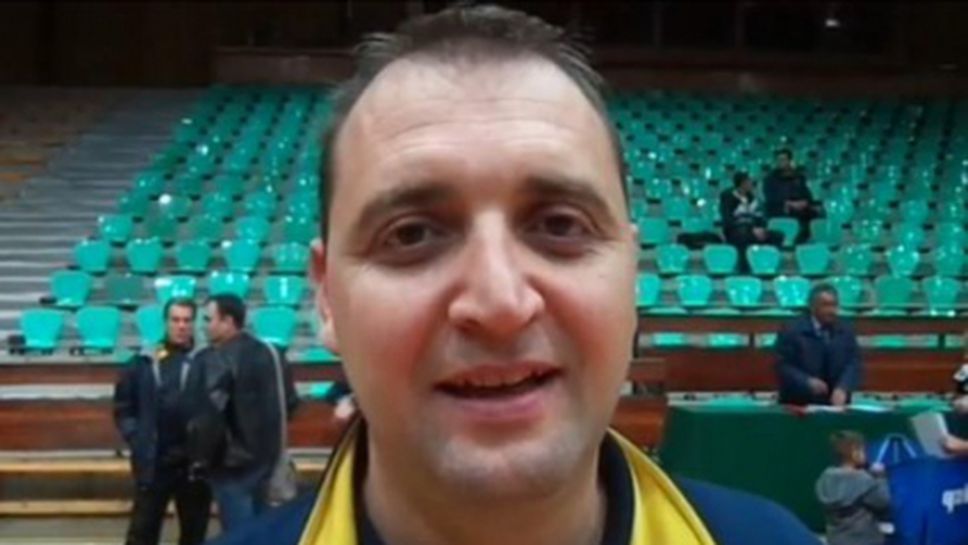 Иван Петков: Гледаме спокойно на мача с Казанлък