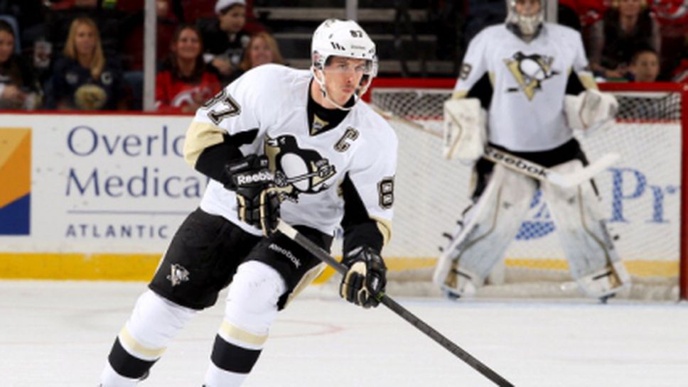 Кросби донесе драматична победа на Питсбърг