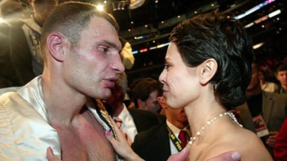 Съпругата на Витали: Ще бъде хубаво, ако спре с бокса