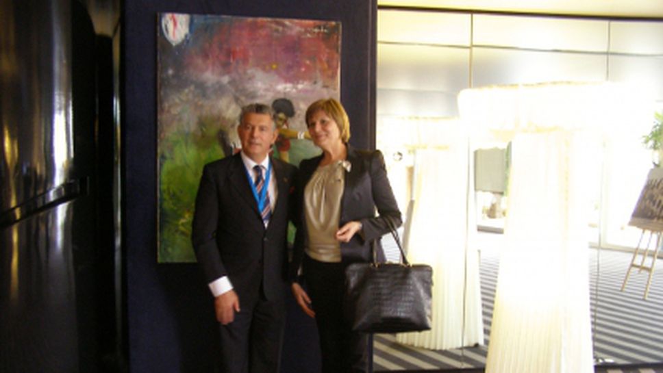 Мариана Георгиева на заседание в Брюксел