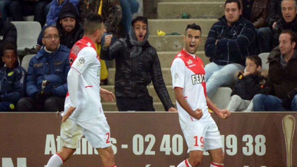 Късметлийски гол върна Монако към победите (видео)