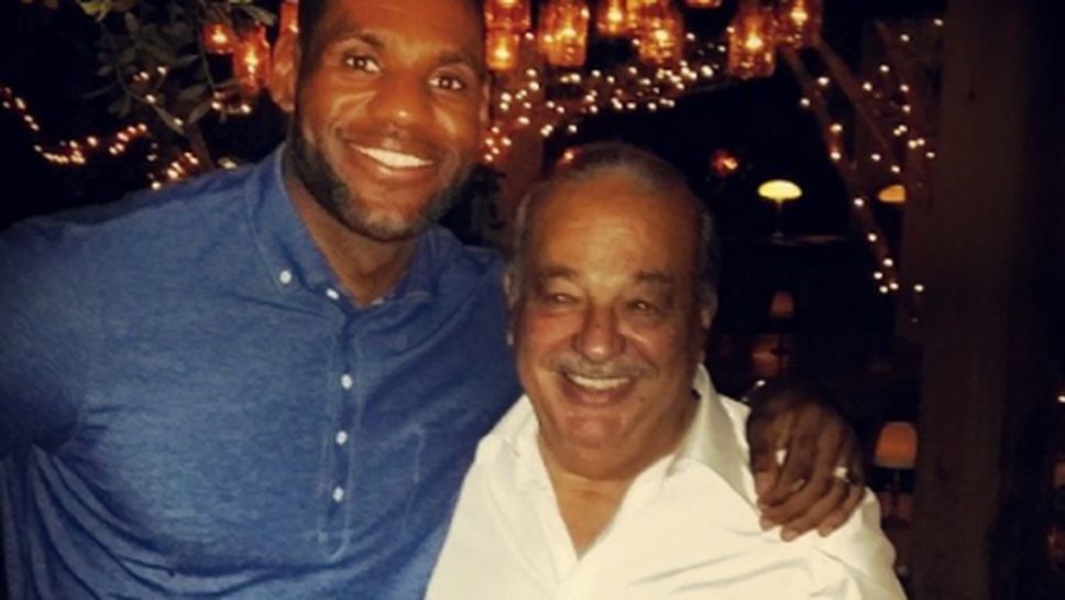 Вечеря между ЛеБрон и телекомуникационен магнат породи спекулации