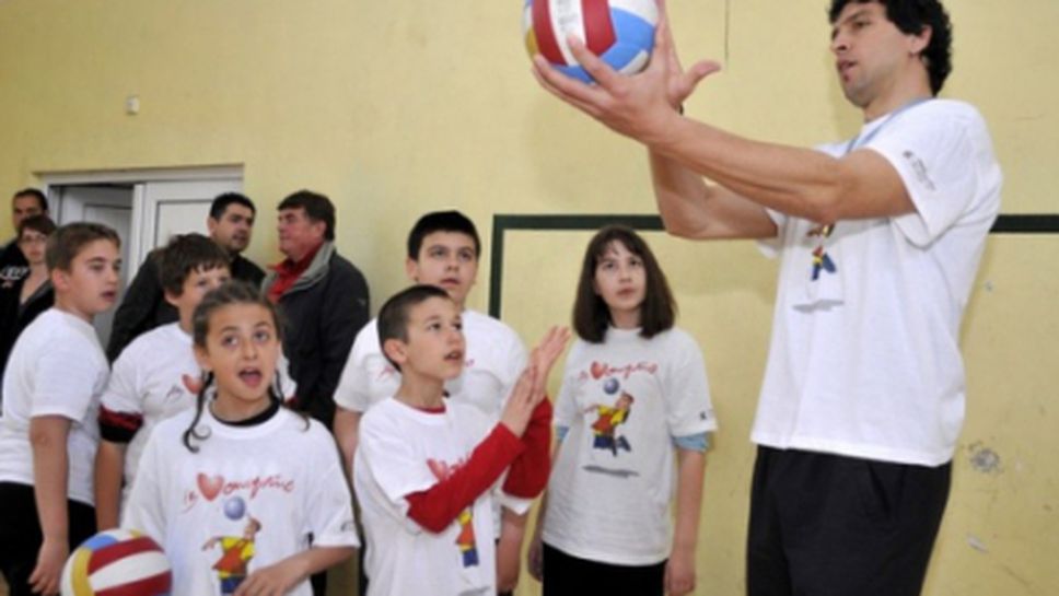 Евгени Иванов: Целта ми е все повече деца да спортуват