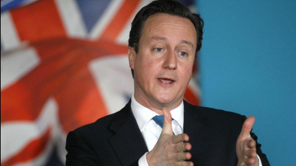 Премиерът на Великобритания популяризира футбола в Китай