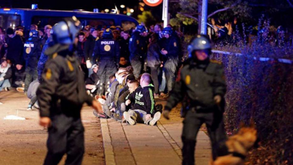 400 арестувани след футболното дерби на Копенхаген