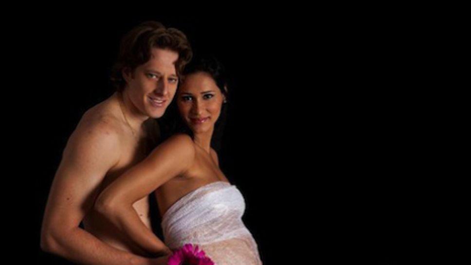 Кралската двойка на волейбола чака бебе (снимки)