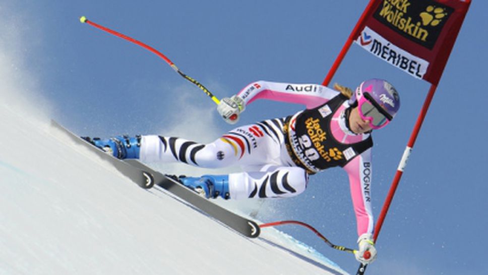 Мария Рийш нямаше конкуренция в спускането в Лейк Луис