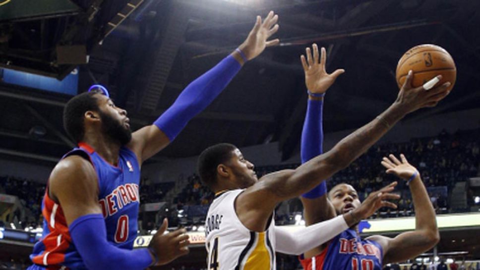 Детройт съсече Индиана, Клипърс би Сан Антонио в дербито на Запад