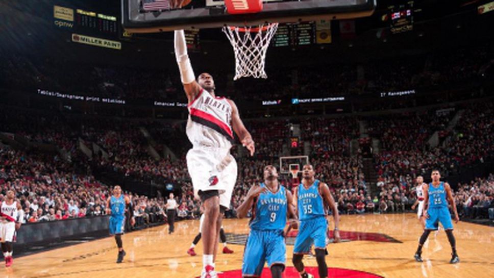 Оклахома Сити със седма поредна победа, тройка в края донесе успех на Портланд