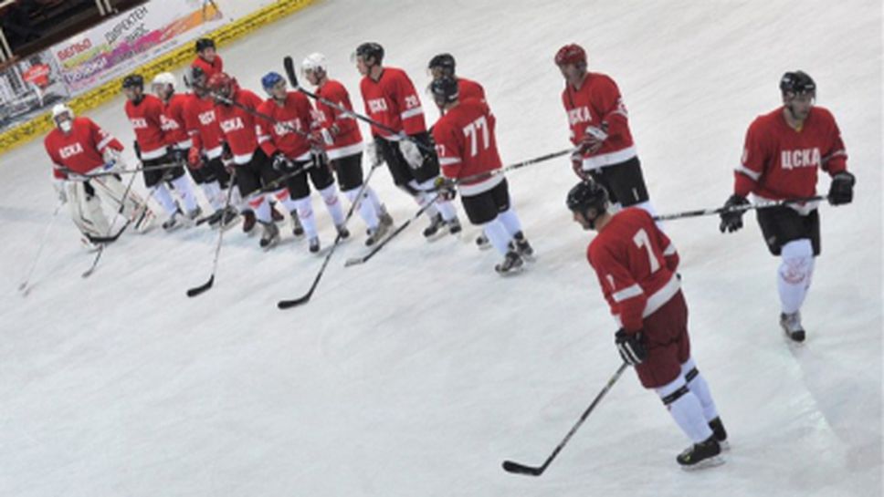 ЦСКА е шампион в хокейното първенство