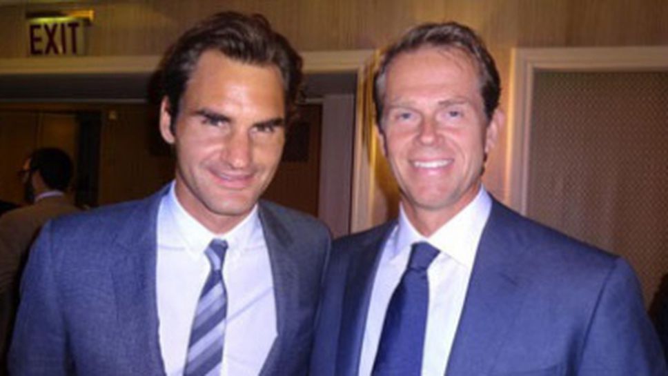 Едберг е готов да работи с Роджър Федерер