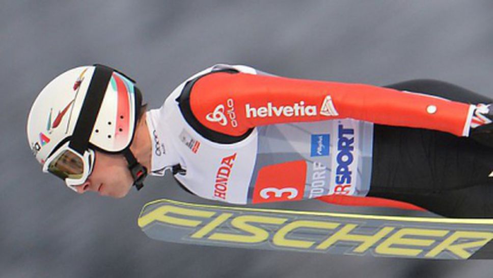 Симон Аман спечели първото състезание по ски-скок от Четирите шанци