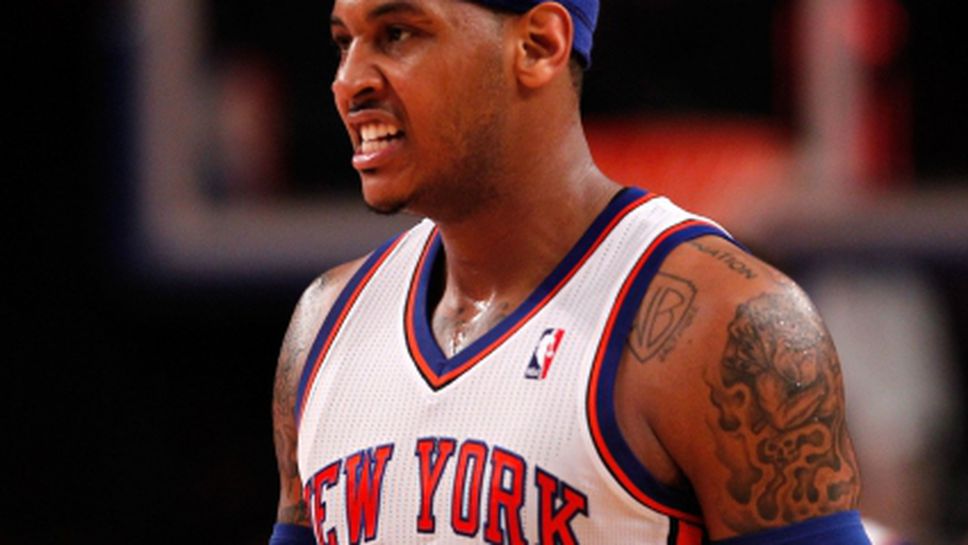 Никс изненадаха Спърс при завръщането на Кармело