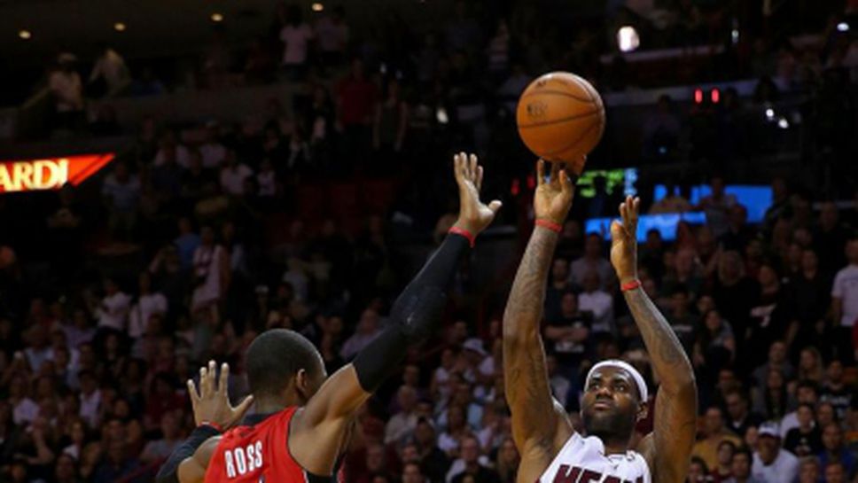 Шампионът Маями победи Торонто, Голдън Стейт с девети пореден успех