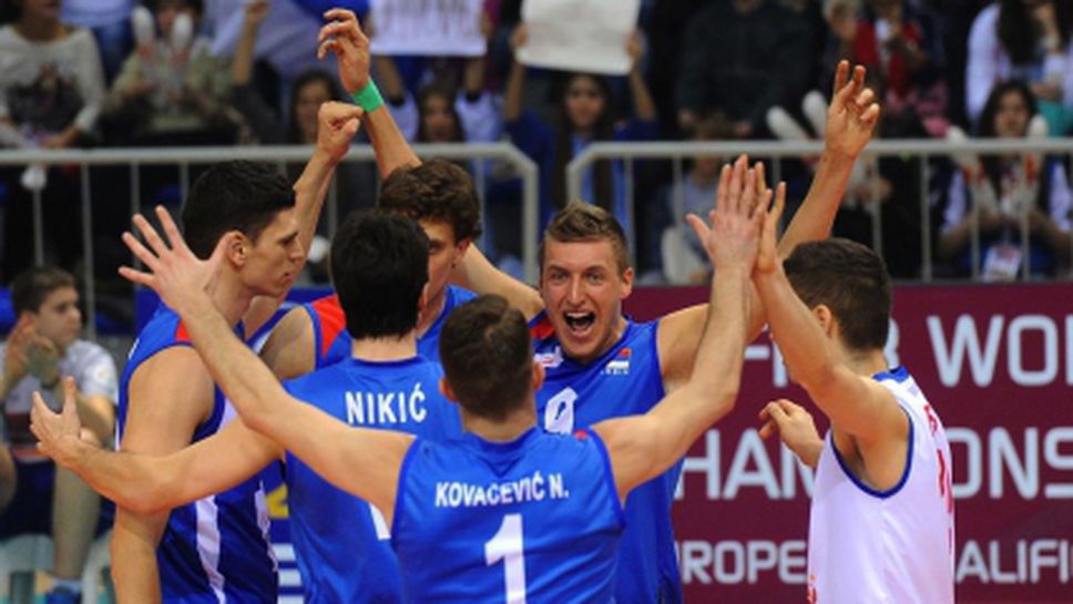 "Плавите" с 3 от 3 в Ниш, Сърбия ще играе на СП през 2014
