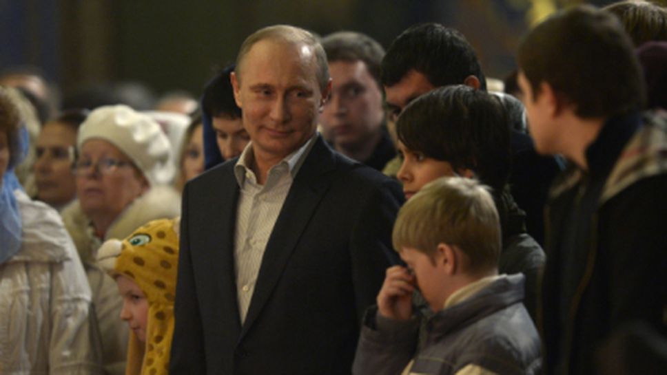 Путин посрещна Рождество Христово в Сочи