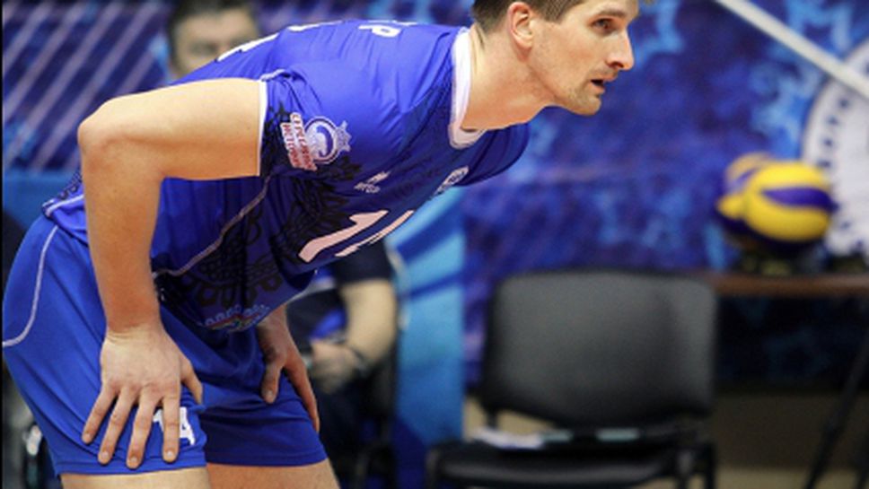 Ян Щокър влезе в Топ 7 на най-резултатните волейболисти в Русия