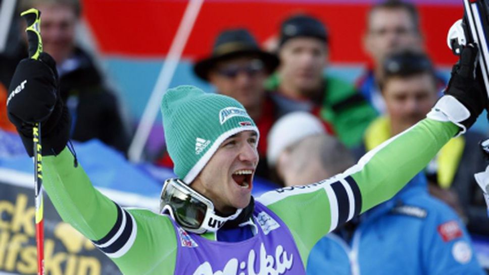 Нойройтер с историческа победа в гигантския слалом в Аделбоден
