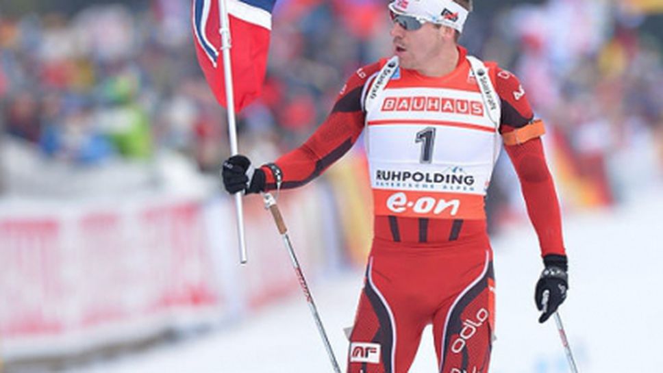 Свендсен спечели преследването на 12,5 км