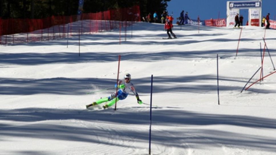 Присадов осми на слалом на ФИС в Гармиш-Партенкирхен