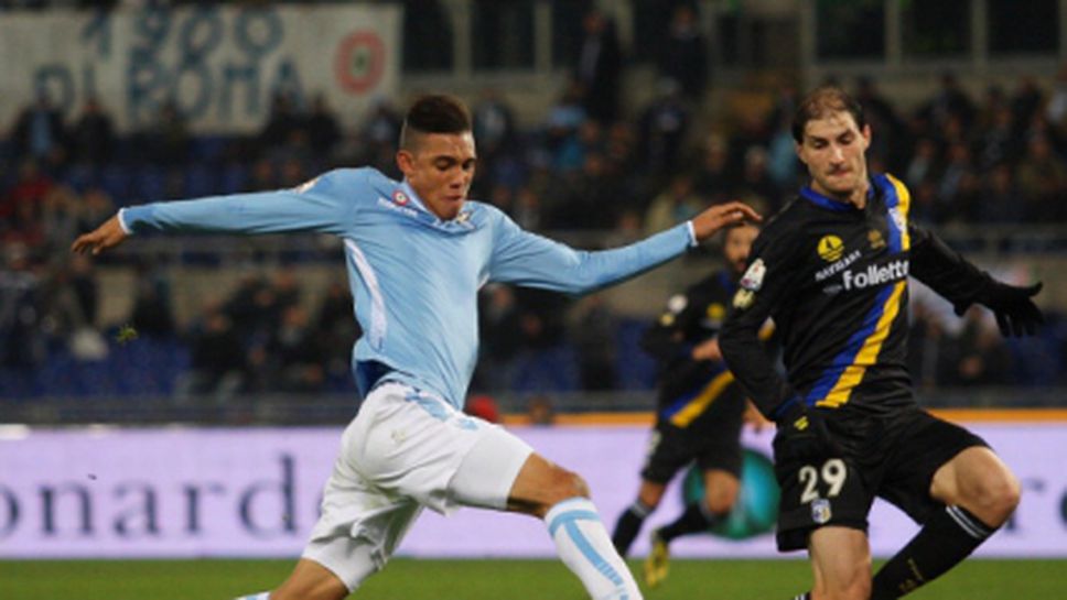 Лацио продължава защитата на купата с гол в последната минута (видео)
