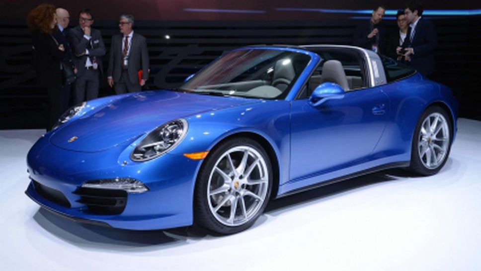 Porsche 911 Targa дебютира в Детройт (Видео+Галерия)