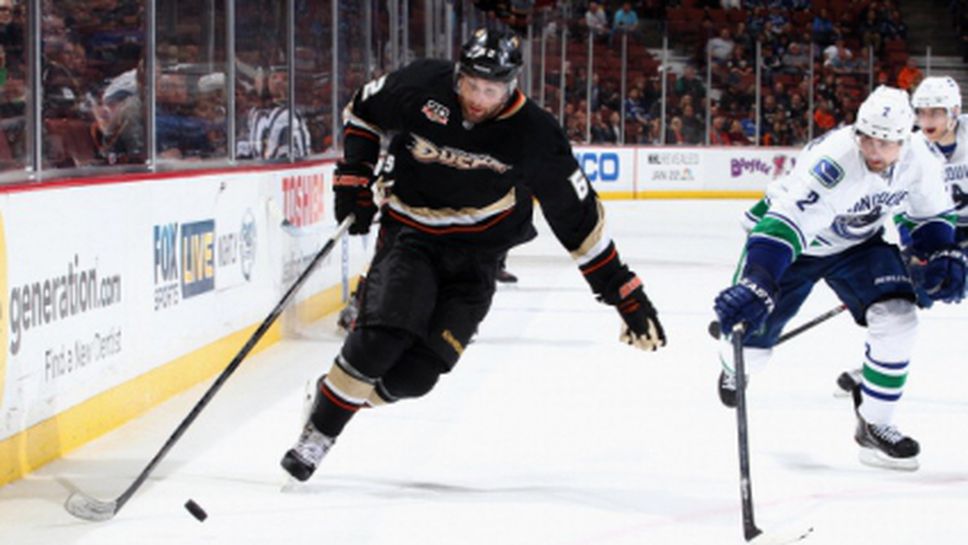 Анахайм разгроми Ванкувър и изравни 37-годишен рекорд