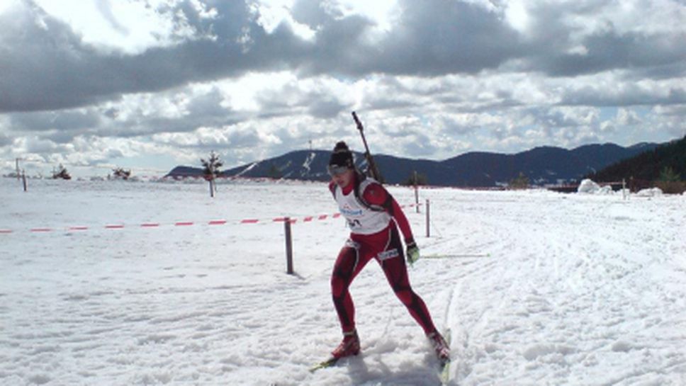 Дафинка Коева 54-а в спринта на 7.5 км