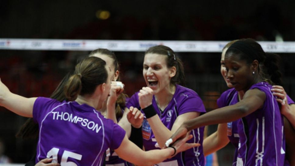 Волеро на Мира Тодорова изхвърли шампиона на Италия от ШЛ