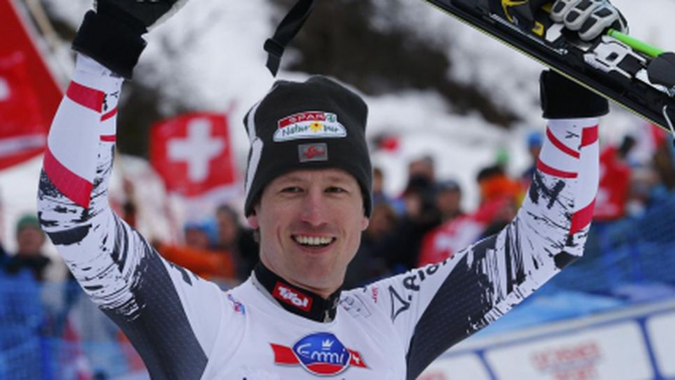 Райхелт разочарова Свиндал и Боде Милър и спечели спускането в Кицбюел
