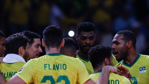 Бразилия измъкна чиста победа над Иран в София 🏐