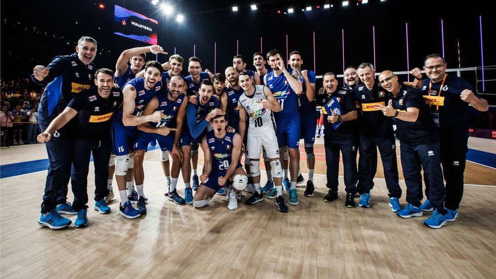 Италия отнесе Сърбия в Ротердам