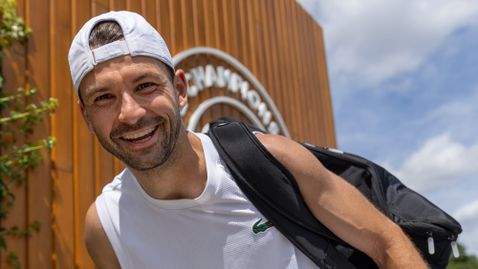 “Уимбълдън” приветства Григор Димитров