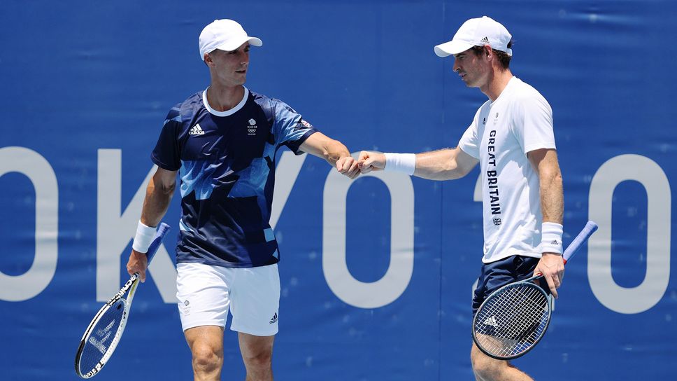 Анди Мъри и Джо Солсбъри започнаха с победа на олимпийския турнир по тенис при двойките