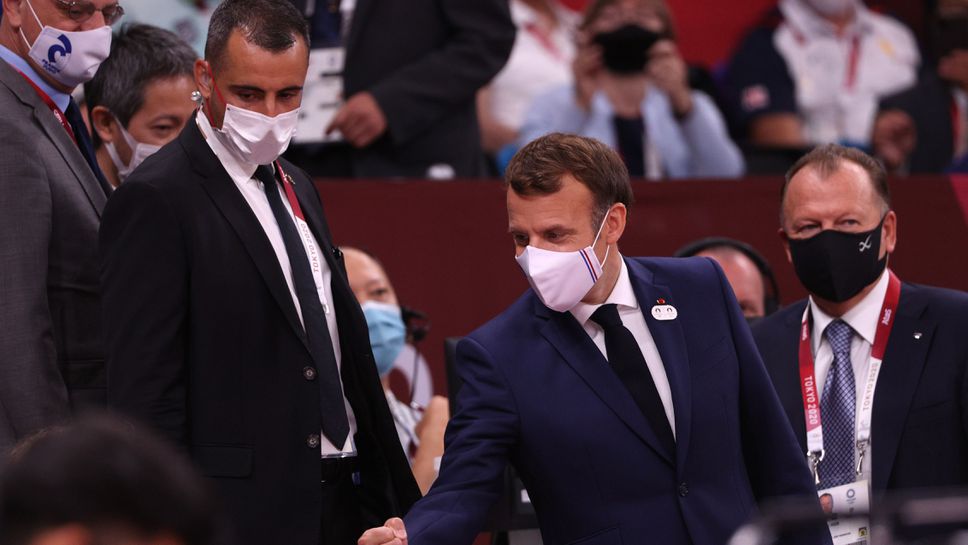 Макрон приветства усилията на Япония да бъде домакин на Олимпийските игри