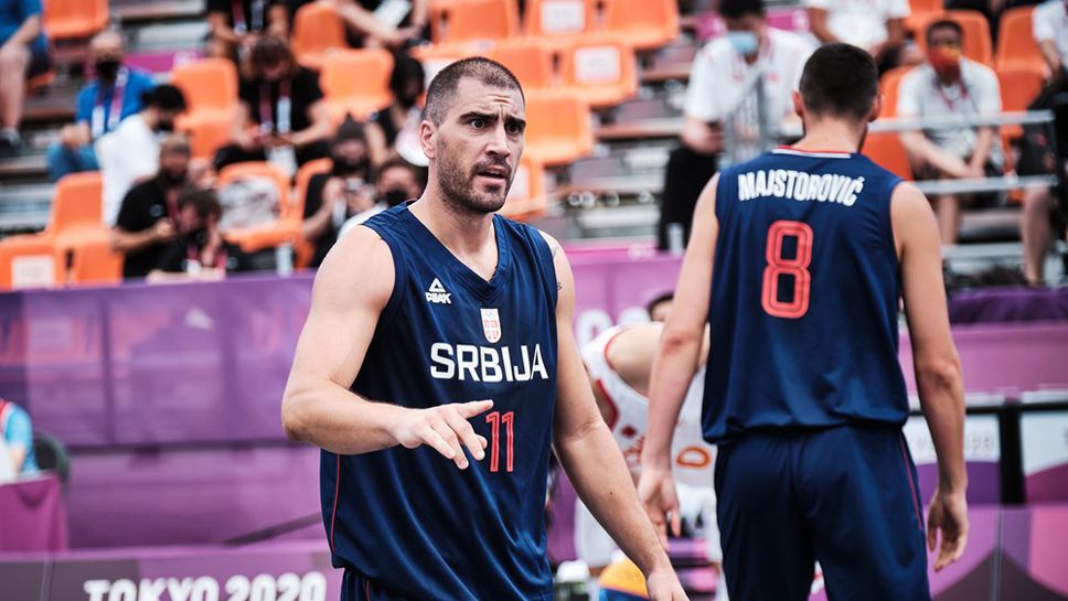 Сърбия започна с две победи в баскетбола 3х3 на Игрите в Токио