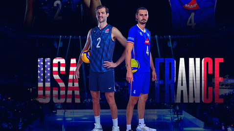 САЩ и Франция на финала във волейболната Лига на нациите
